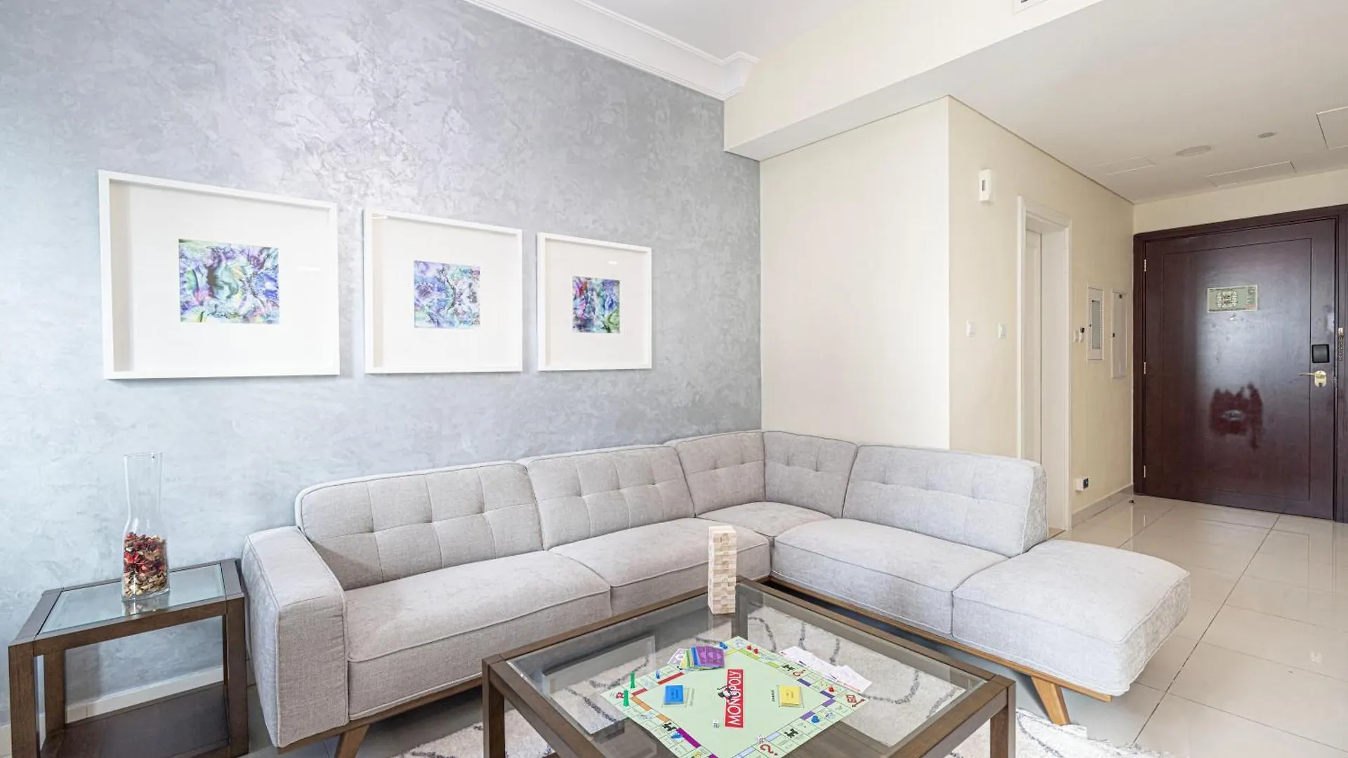 Apartmán Elegant 3 Bedroom Apartment! 2 Minute Walk To Dubai Mall! Burj Khalifa And Fountain View!