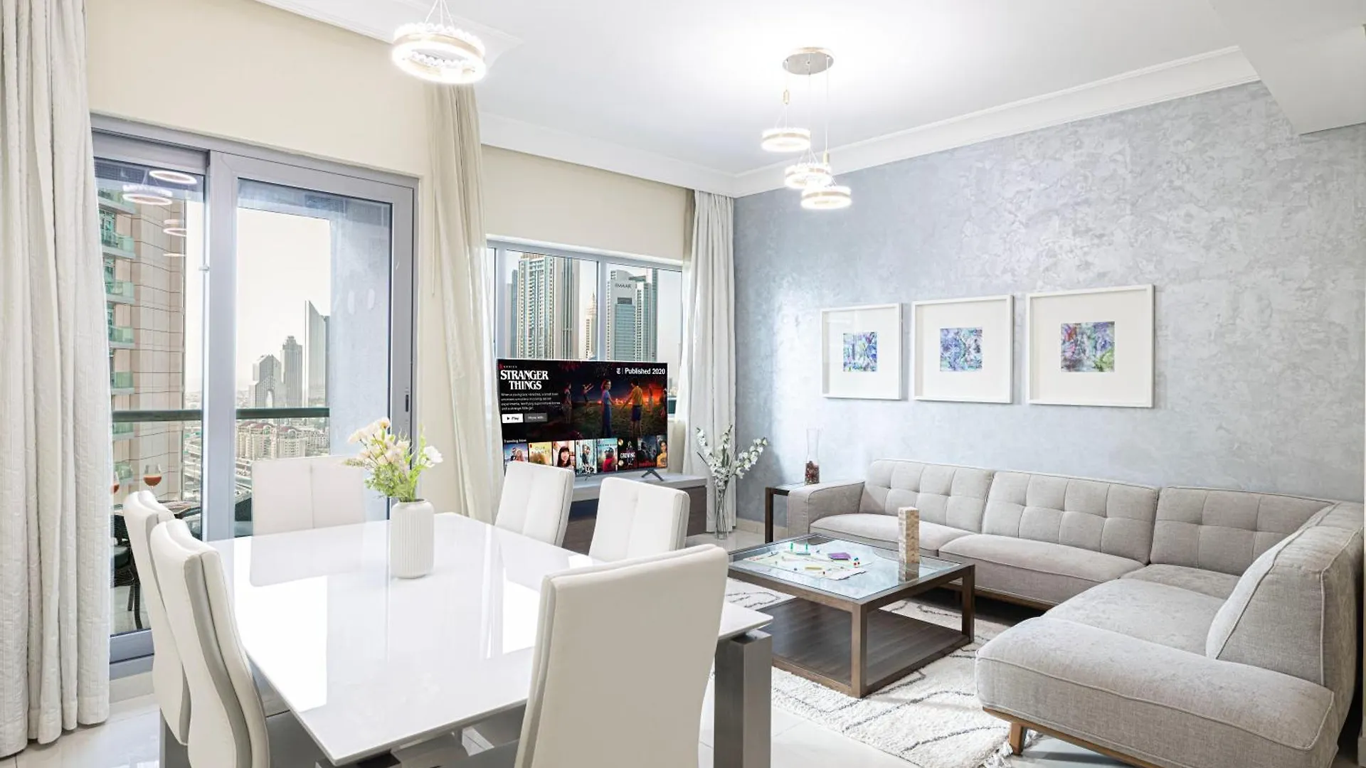 Elegant 3 Bedroom Apartment! 2 Minute Walk To Dubai Mall! Burj Khalifa And Fountain View!
