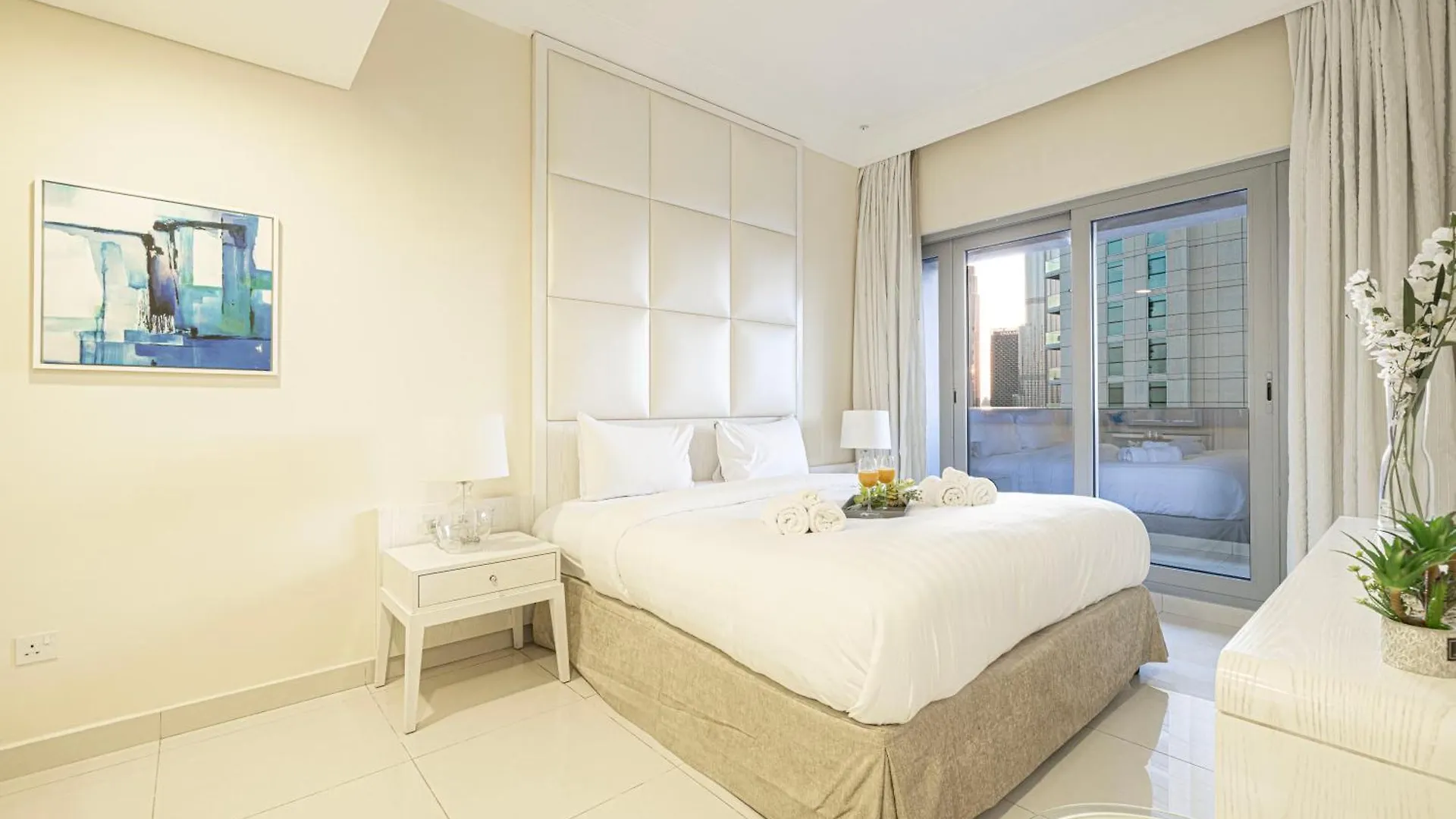 Apartment Elegant 3 Bedroom Apartment! 2 Minute Walk To Dubai Mall! Burj Khalifa And Fountain View!